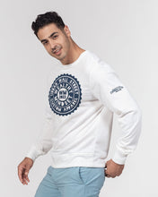 Load image into Gallery viewer, Wealthy Mindset  Men&#39;s Classic French Terry Crewneck Pullover (Navy)