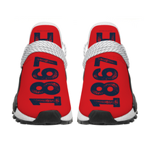 Load image into Gallery viewer, 1867 BISON RED Mid Top  Sneakers