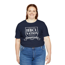 Load image into Gallery viewer, HBCU NATION 107 Unisex Jersey Short Sleeve Tee