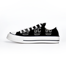 Load image into Gallery viewer, GC CHUCKS Low Top (Genius Child) Blk/Gry
