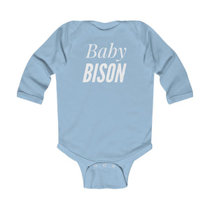 “BABY BISON” Infant Long Sleeve Bodysuit