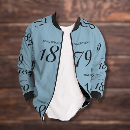 1879 Blue Bear Men's Bomber Jacket (Livingstone)