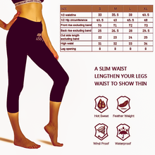 Load image into Gallery viewer, BISONTHON 1867s Women&#39;s High Waisted Capri Yoga leggings