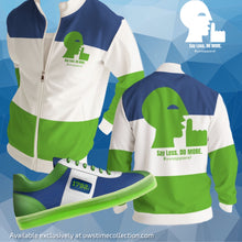 Load image into Gallery viewer, “Say Less, Do More”Men&#39;s Track Jacket